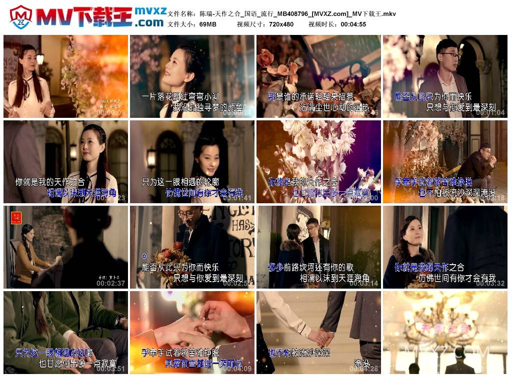 陈瑞-天作之合_国语_流行_MB408796